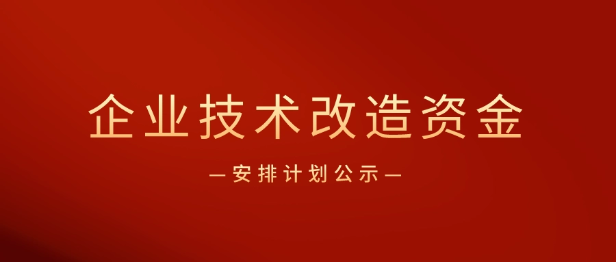 企業(yè)技術(shù)改造專項(xiàng)資金